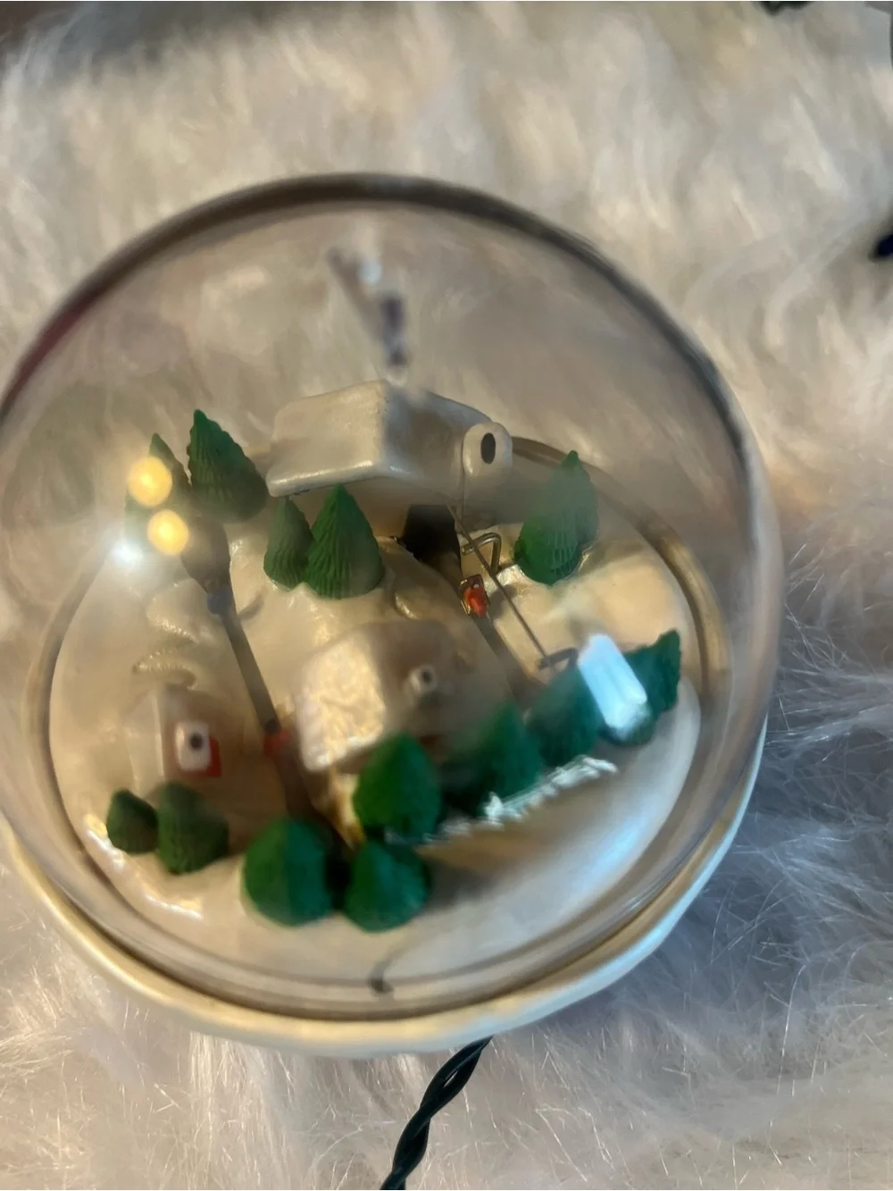 Hallmark Light and Motion “Ski Time” Ornament